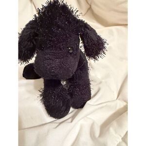 Ganz Lil’ Kinz Black Poodle Plush – HS191 H3296 – Webkinz Jr Style, 6”